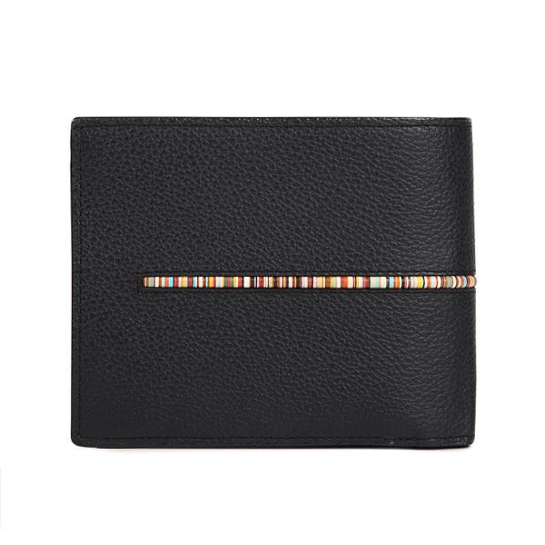 Paul Smith ポールスミス 財布 二つ折り インセット マルチストライプ 