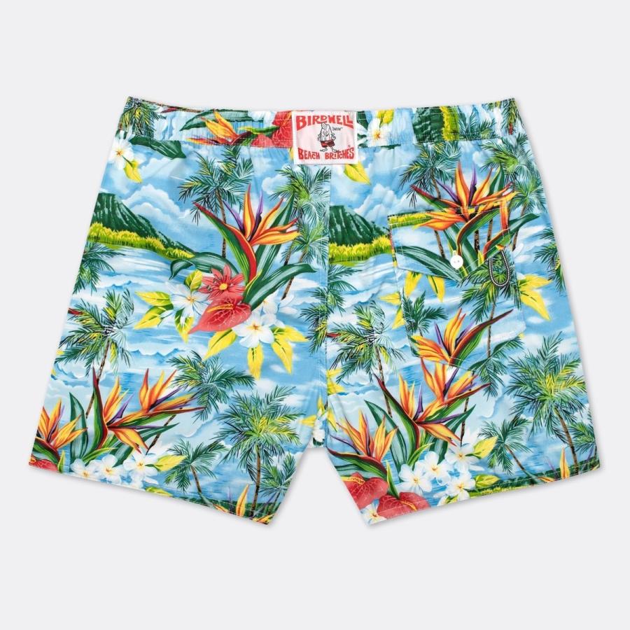 SALE! BIRDWELL Sea Trunks Board Shorts - Paradise バードウェル サーフトランクス Lサイズ 新品未使用｜dana-surf｜02