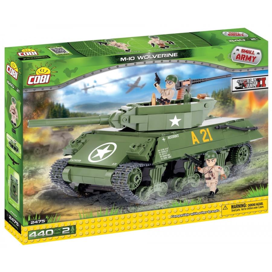 Cobi 2475 M10 ウルヴァリン 駆逐戦車 Wolverine Wwiiアメリカ軍 ミリタリーブロック Cobi 日本正規総代理店 Cobi 2475 デイナーオンラインショップ 通販 Yahoo ショッピング