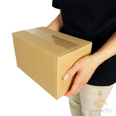 ダンボールワン ダンボール 段ボール箱 宅配60サイズCD用 255×150×深さ