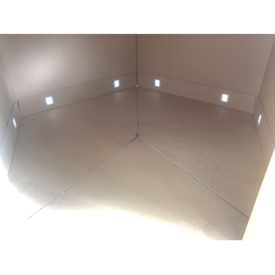 ダンボールハウス Ouchi-Dana mini(オウチダナ ミニ)  防災グッズ 引っ越し 収納 宅配 成人式 大掃除 引っ越し タチバナ産業 |  | 08