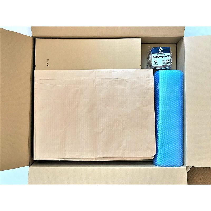 予約 引越用便利セット ダンボール箱 1サイズ3枚 100サイズ7枚 エアキャップ 布団袋 クラフトテープ 梱包箱 引っ越し Dprd Jatimprov Go Id
