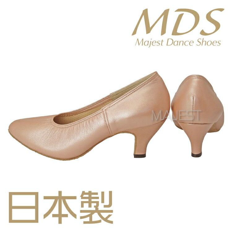 社交ダンス シューズ モダン レディース 革 皮 日本製 MDS ソフト