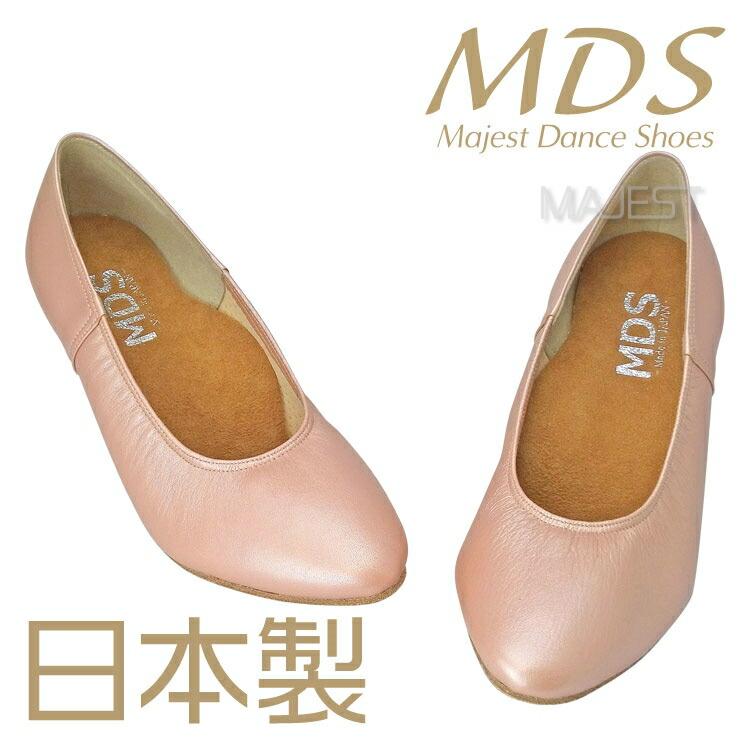 社交ダンス シューズ モダン レディース 革 皮 日本製 MDS ソフト