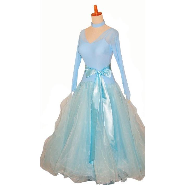 社交ダンス用スタンダードドレス　セミオーダー可能 