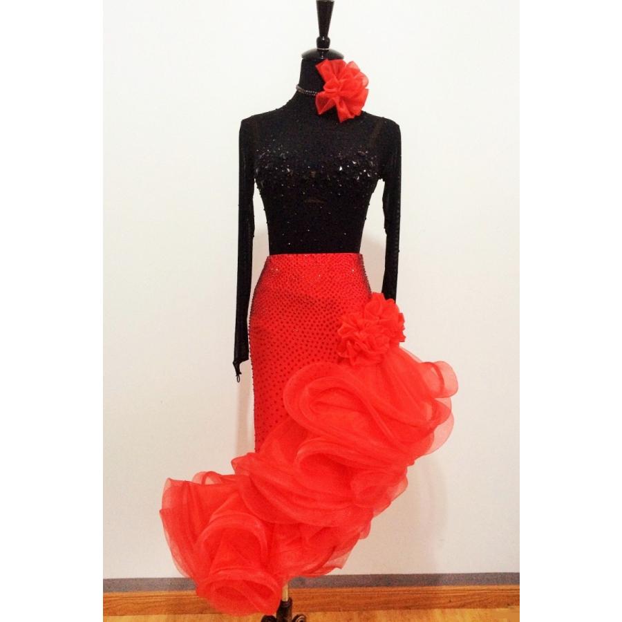 社交ダンス用ラテンドレス　セミオーダー可能