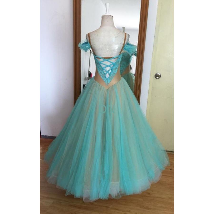 本日価格！！ 社交ダンス用スタンダードドレス　セミオーダー可能 【RIZ7064765845】(24794円)