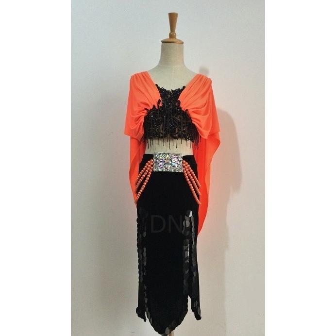 【新品未開封】 社交ダンス用ラテンドレス　セミオーダー可能 【OCQ1643637684】(57684円)