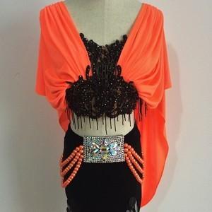 【新品未開封】 社交ダンス用ラテンドレス　セミオーダー可能 【OCQ1643637684】(57684円)