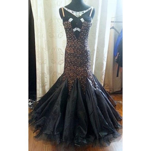 社交ダンス用スタンダードドレス　セミオーダー可能