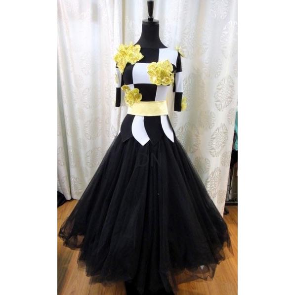 社交ダンス用スタンダードドレス　セミオーダー可能