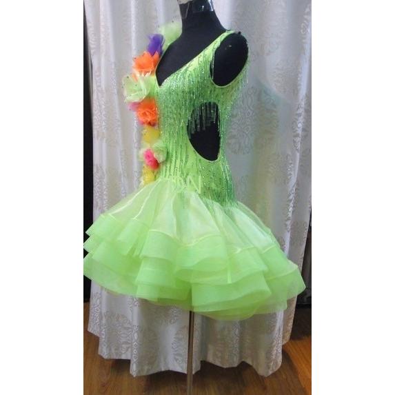 社交ダンス用ラテンドレス　セミオーダー可能