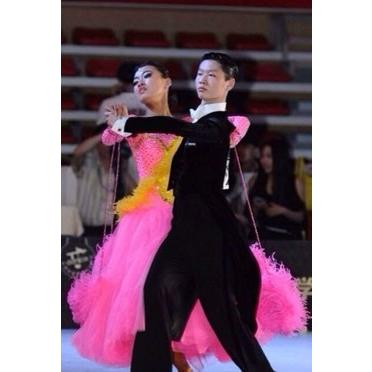 【値下げ】 社交ダンス用スタンダードドレス　セミオーダー可能 【CE3309828529】(116160円)