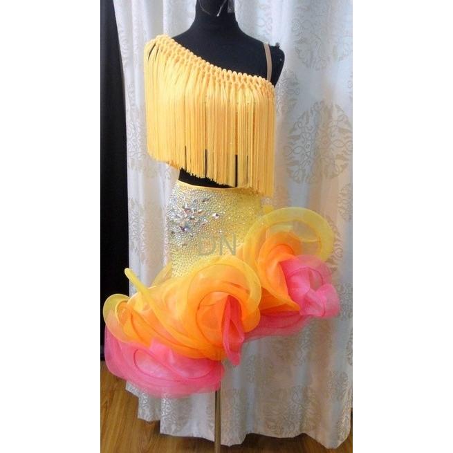 社交ダンス用ラテンドレス　セミオーダー可能