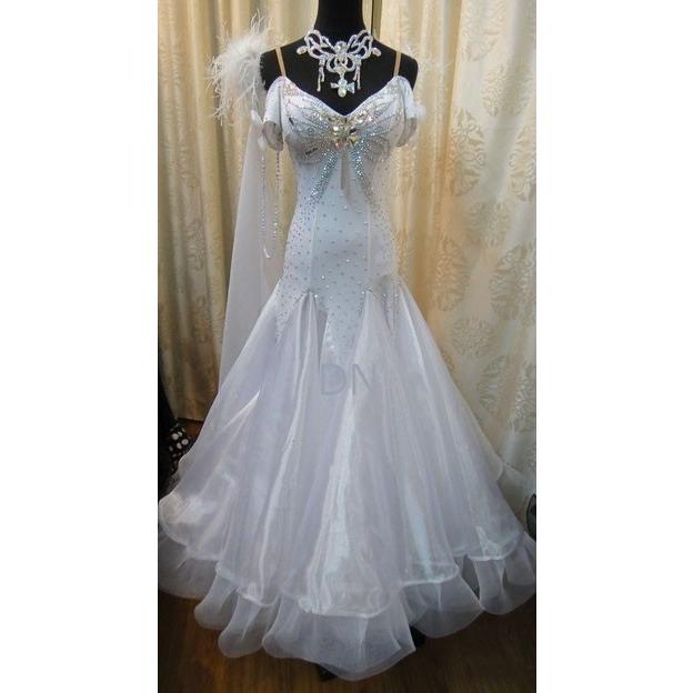 秋冬の主役◎ 社交ダンス用スタンダードドレス　セミオーダー可能 【AAA3171916686】(111320円)