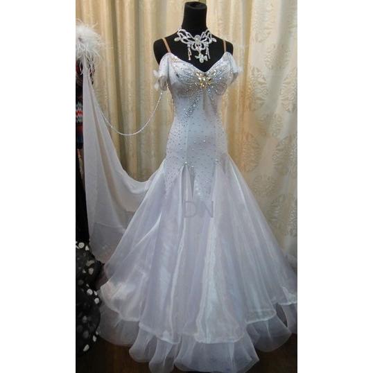 秋冬の主役◎ 社交ダンス用スタンダードドレス　セミオーダー可能 【AAA3171916686】(111320円)