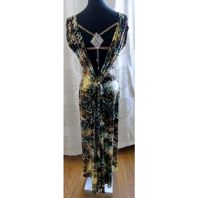 中古 社交ダンス用ラテンドレス　セミオーダー可能 【2162668946】(75900円)