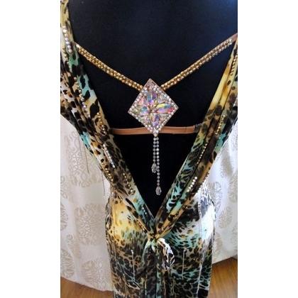 中古 社交ダンス用ラテンドレス　セミオーダー可能 【2162668946】(75900円)