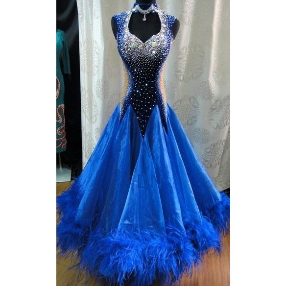 【新品未開封】 社交ダンス用スタンダードドレス　セミオーダー可能 【XUR4212500936】(147840円)