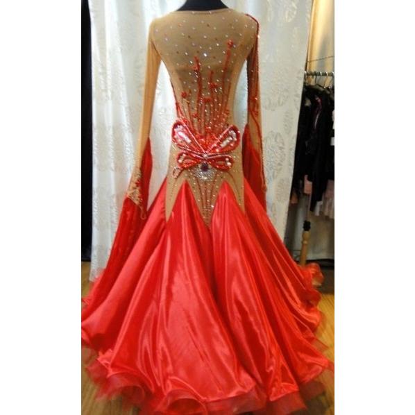 完動品 社交ダンス用スタンダードドレス　セミオーダー可能 【VQL3034002033】(106480円)