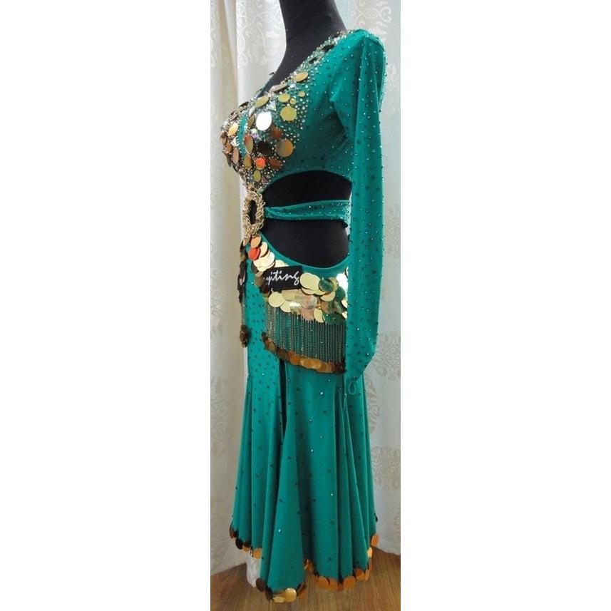 【値下げ】 社交ダンス用ラテンドレス　セミオーダー可能 【M2078034304】(72930円)