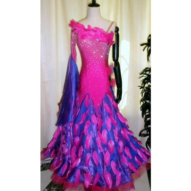 専用出品 社交ダンス用スタンダードドレス　セミオーダー可能 【3792488634】(133100円)