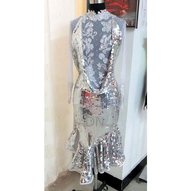 社交ダンス用ラテンドレス　セミオーダー可能(64350円)