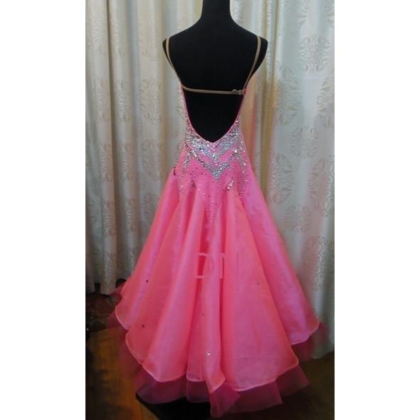 【訳あり品】 社交ダンス用スタンダードドレス　セミオーダー可能 【CE2883536324】(101200円)