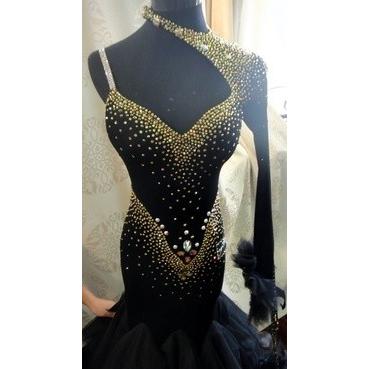 社交ダンス用スタンダードドレス　セミオーダー可能(157300円)