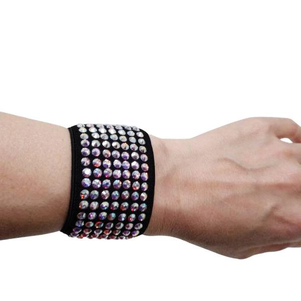 seki アームバンド ブラック ベージュ 手首用 社交ダンス オシャレ