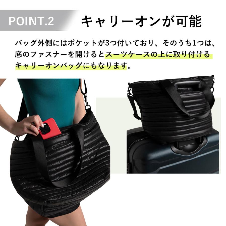 カペジオ Capezio 大きめ 軽量 トートバッグ キャリーオンバッグ ダンスレッスン レッスンバッグ レディース キッズ バレエ ジャズダンス B296 | CAPEZIO | 02
