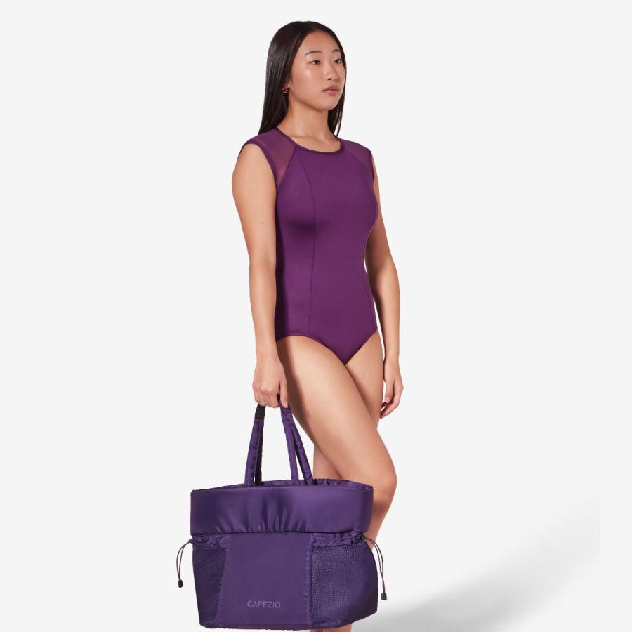 カペジオ Capezio 大きめ 軽量 トートバッグ ダンスレッスン レッスンバッグ B322 | CAPEZIO | 07