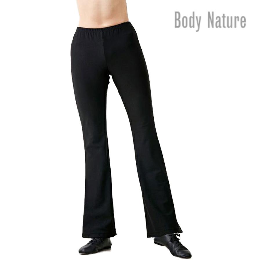 お取り寄せ商品 Body Nature セミブーツカットパンツ BN-740 フィットネス 健康体操 ヨガ 日本製 :BN-740:ダンス