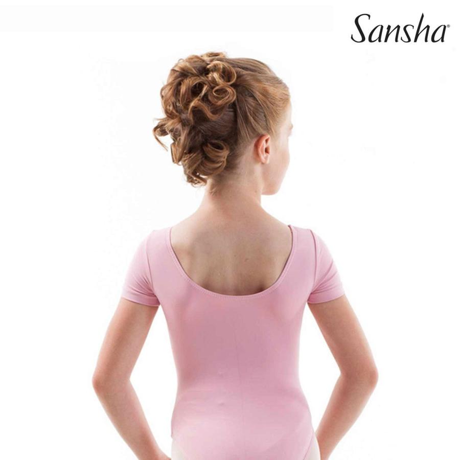 サンシャ 子供用 キッズ ショート スリーブ レオタード C150C | Sansha | 02