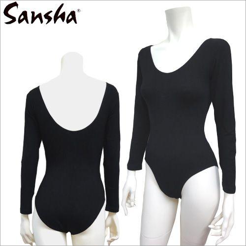 サンシャ ロングスリーブ レオタード C162C | Sansha | 01