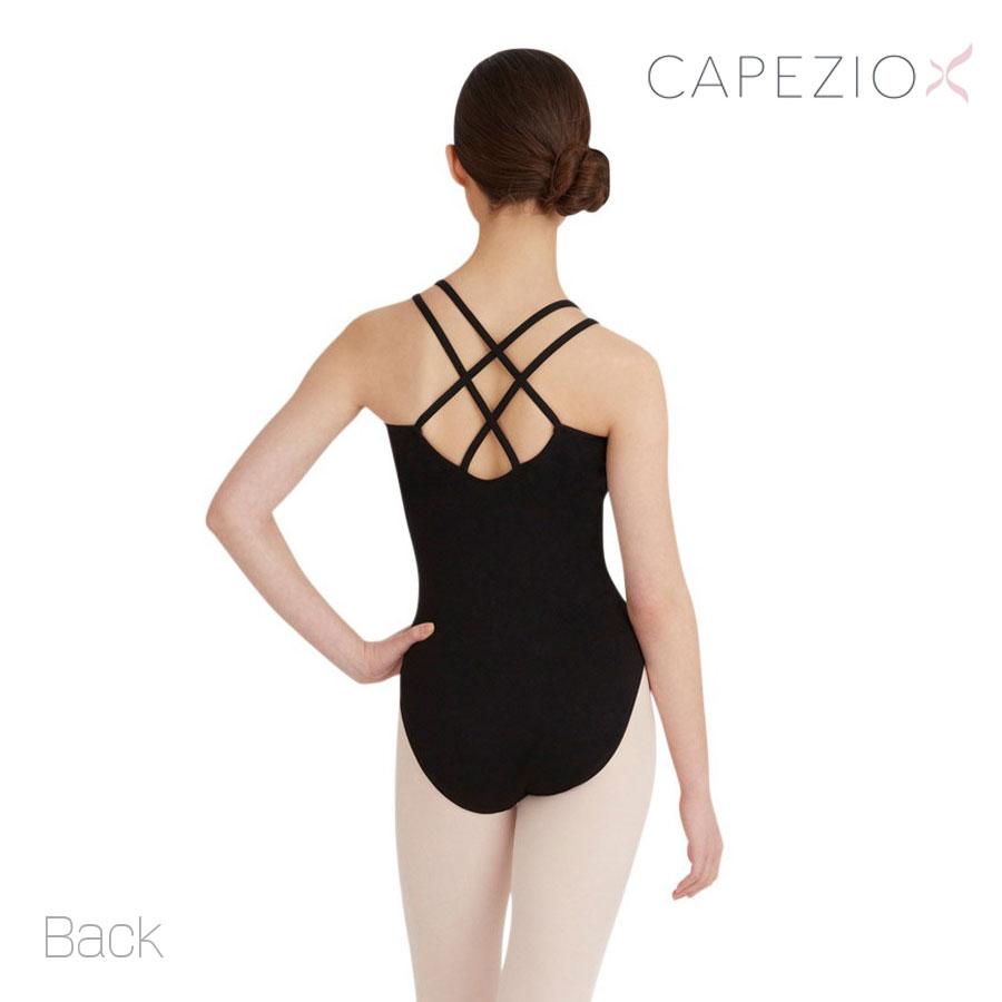 レオタード 大人 バレエ スカートなし キャミソール ダブル ストラップ Capezio カペジオ CC123 | CAPEZIO | 03