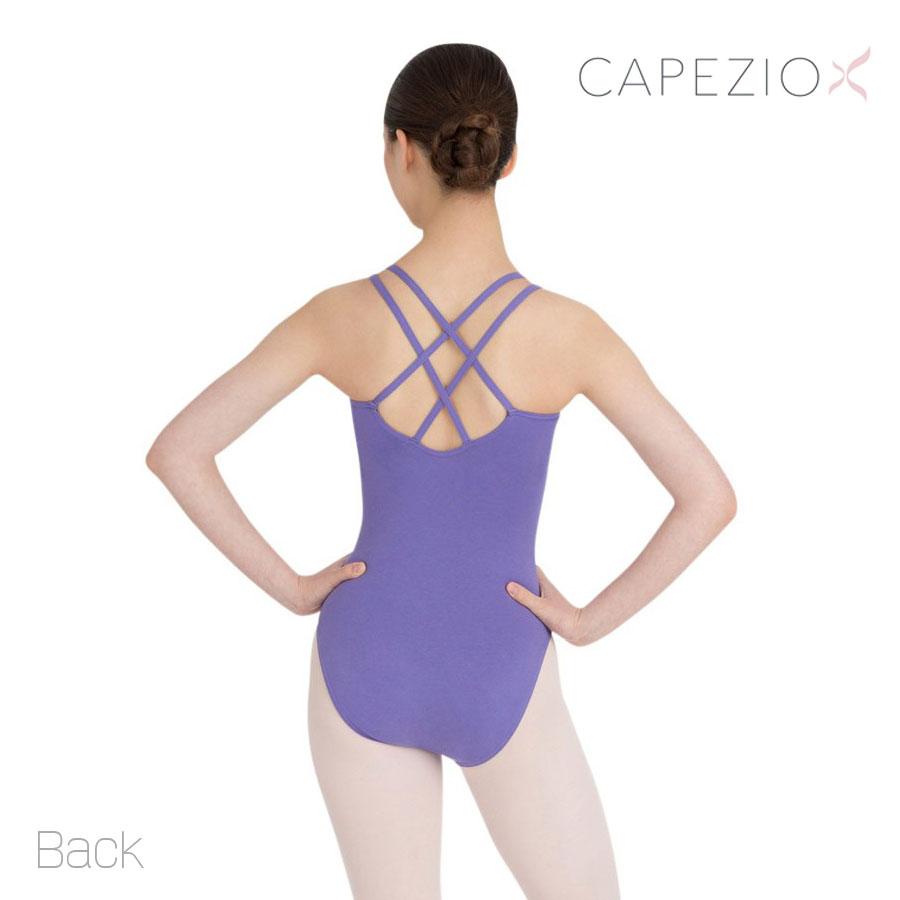 レオタード 大人 バレエ スカートなし キャミソール ダブル ストラップ Capezio カペジオ CC123 | CAPEZIO | 05