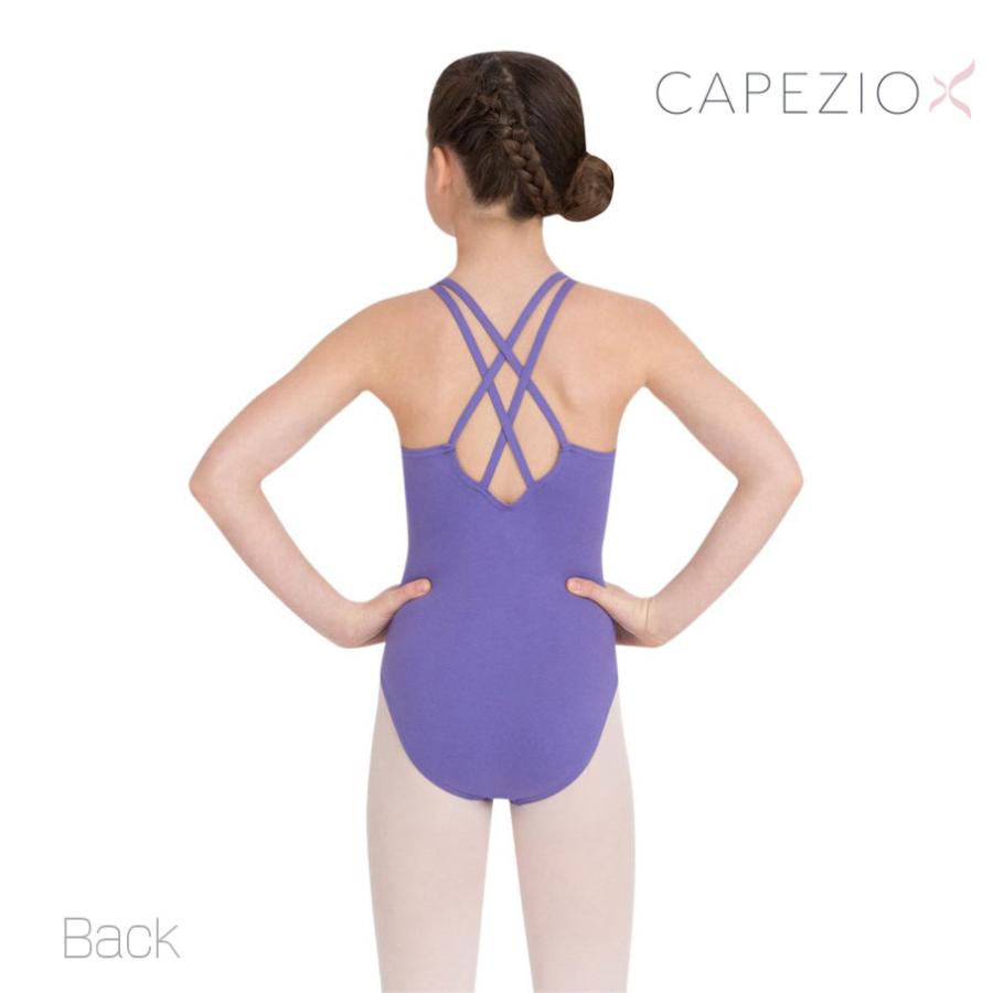 レオタード キッズ 子供用 バレエ スカートなし カペジオ Capezio ダブル ストラップ CC123C | CAPEZIO | 05