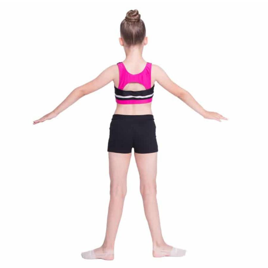 Sansha サンシャ ショートパンツ ウエストV（子供用）　Y0655C バレエ用品 バレエウォームアップ  バレエ子供 バレエジュニア バレエキッズ サンシャ | Sansha | 12