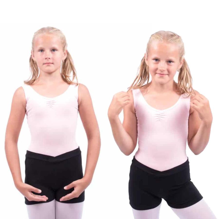 Sansha サンシャ ショートパンツ ウエストV（子供用）　Y0655C バレエ用品 バレエウォームアップ  バレエ子供 バレエジュニア バレエキッズ サンシャ | Sansha | 07