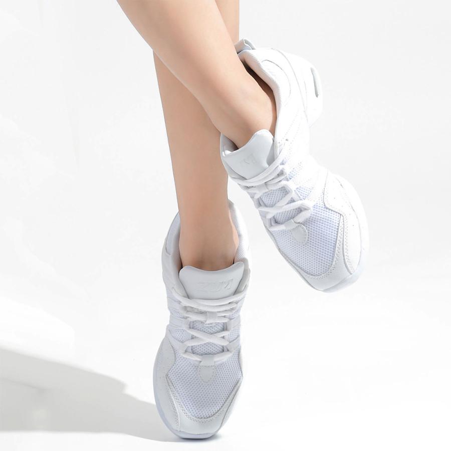 ダンス スニーカー ダンススニーカー ジャズシューズ チアダンス チアリーディング スプリットソール ZUM スム ZDS118-DX 外部倉庫 | ZUM | 10