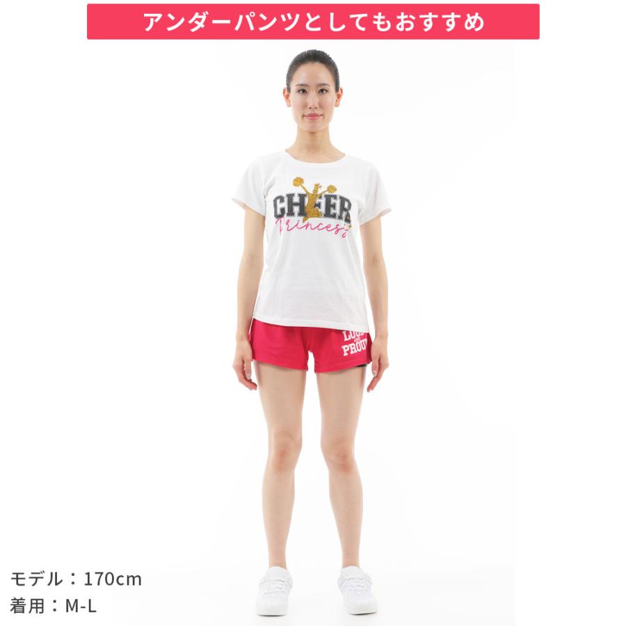 スポーツ ダンス チア スパッツ 1分丈 水陸両用 UVカット レディース ZDTA01 外部倉庫 | ZUM | 07