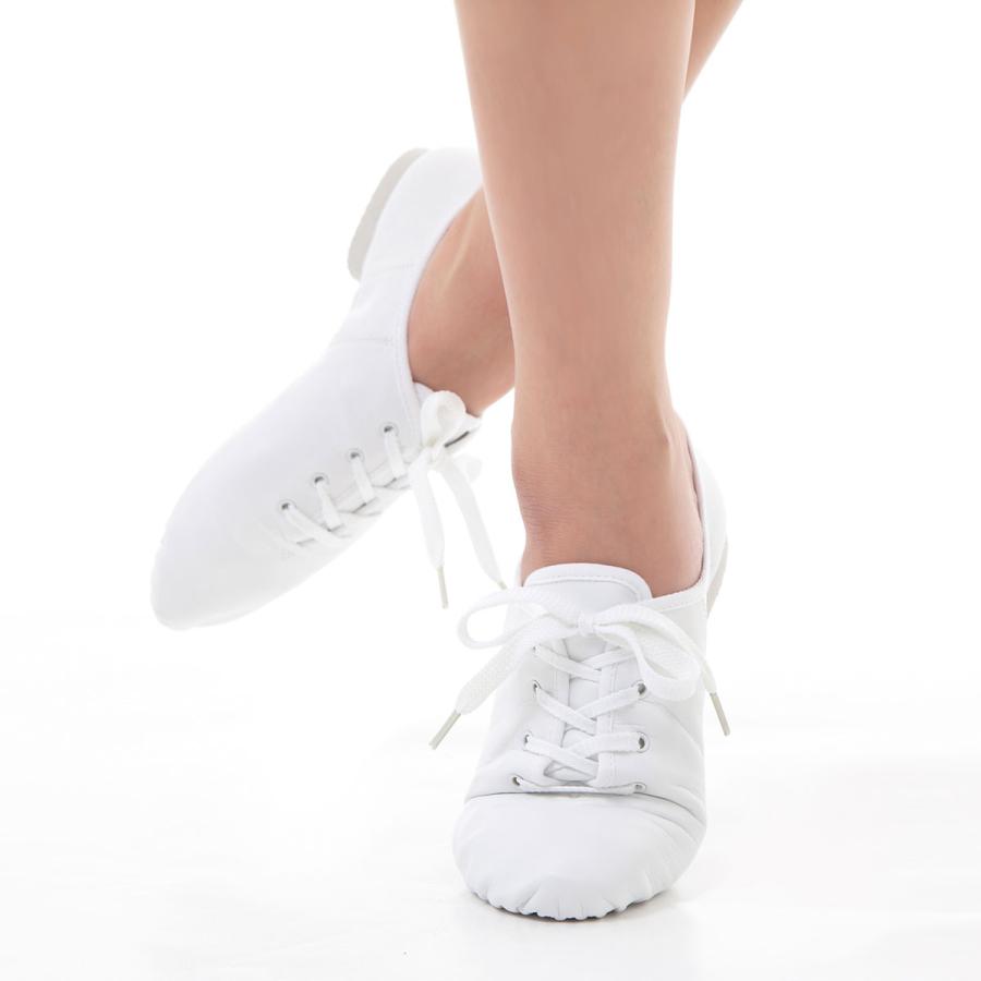 ZUM ジャズダンス シューズ ジャズシューズ ダンスシューズ ヒモ