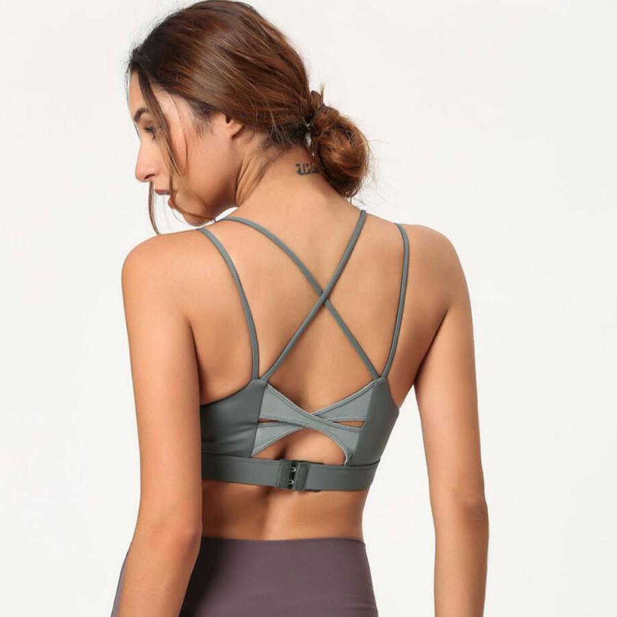 スポーツブラ（バッククロス ホック付） ZUMF-BRA006 : ダンスシューズ