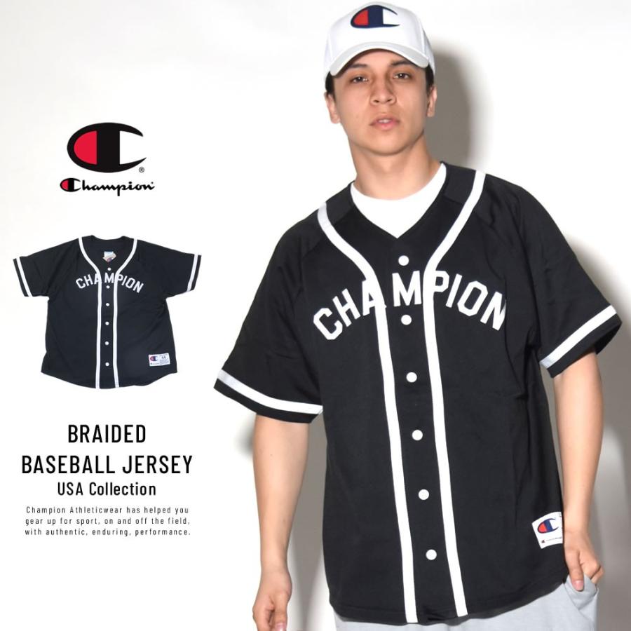champion braided baseball jersey
