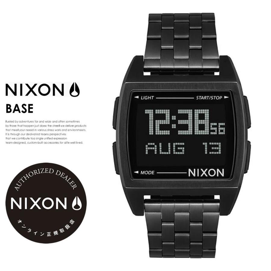 ニクソン Nixon 腕時計 デジタルウォッチ メンズ レディース Base ベース オールブラック A 00 8v9021 ダンス ダンス ダンス 通販 Yahoo ショッピング