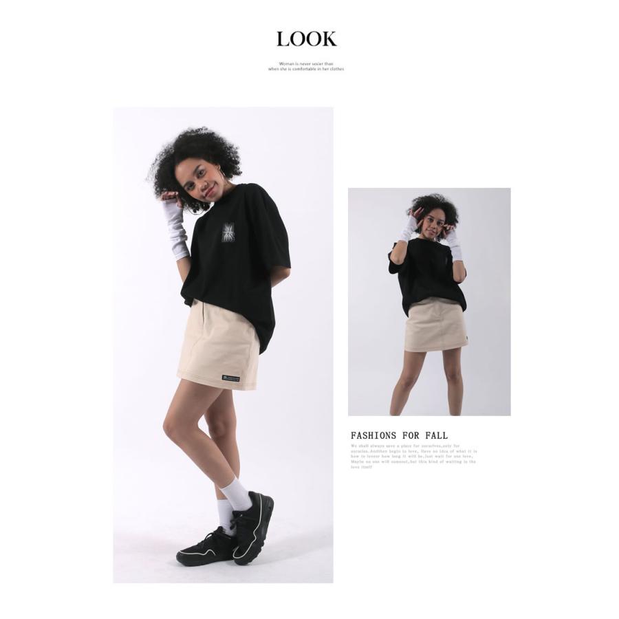 byallmins バイオールミーンズ ストレッチツイル ミニスカート 1.44MB FLOPPY Mini Skirts アイボリー BM201WCASK004 レディース 韓国ファッション ブランド | ブランド登録なし | 06