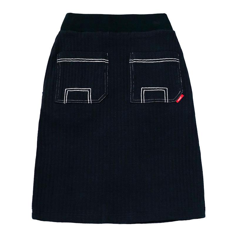 byallmins バイオールミーンズ リブニットスカート ミニスカート Disk Pocket Skirts ネイビー BM202WCASK003 レディース 韓国ファッション ブランド | ブランド登録なし | 02