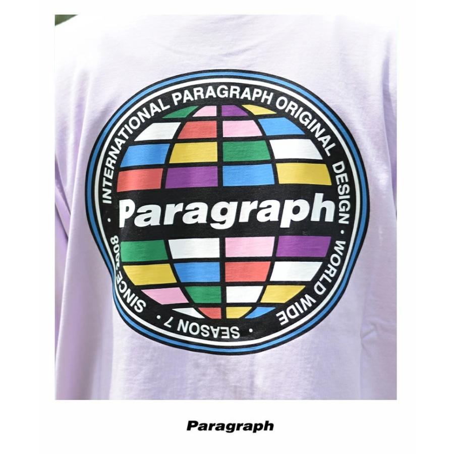 Paragraph パラグラフ Tシャツ メンズ レディース ロゴ バックプリント ブランド Gerhard Richter T-shirt No.07 バイオレット | Paragraph | 06