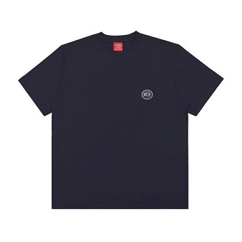 Paragraph パラグラフ Tシャツ メンズ レディース ロゴ バックプリント ブランド Paisley T-shirt No.13 ネイビー | Paragraph | 01